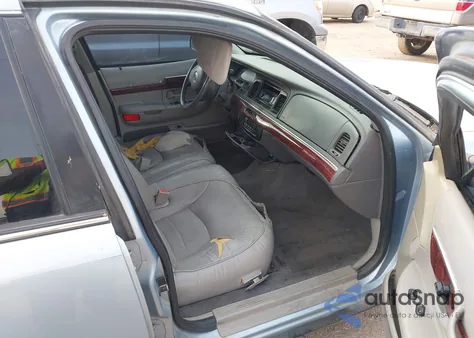 2001 Mercury Grand Marquis Ls из США, поврежденный, VIN 2MEFM75WX1X699028